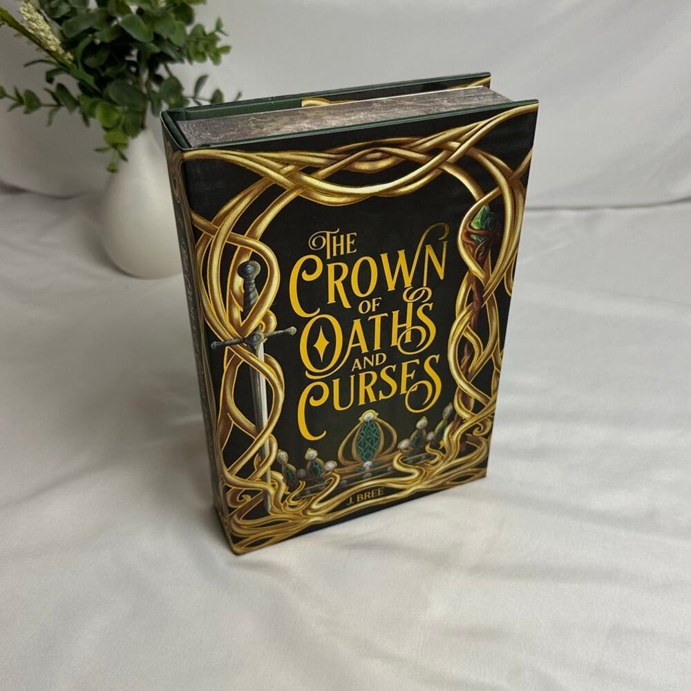 The Crown of Oaths and Curses J Bree Bookish Box SE Signed Hardcover Romantasy
